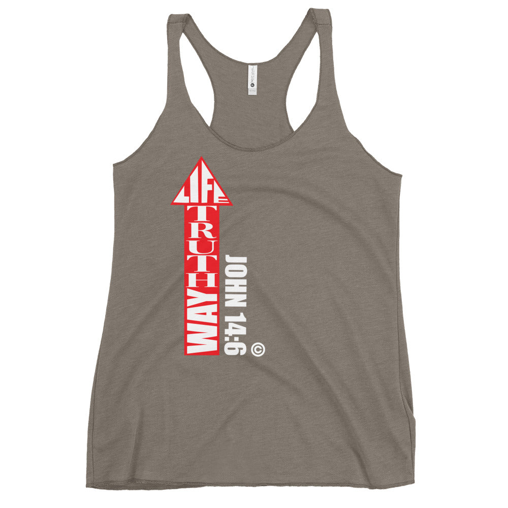 Way Truth Life Women's Racerback Tank