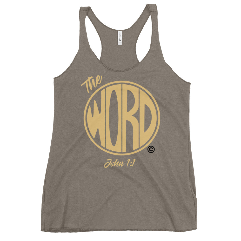 The Word Women's Racerback Tank