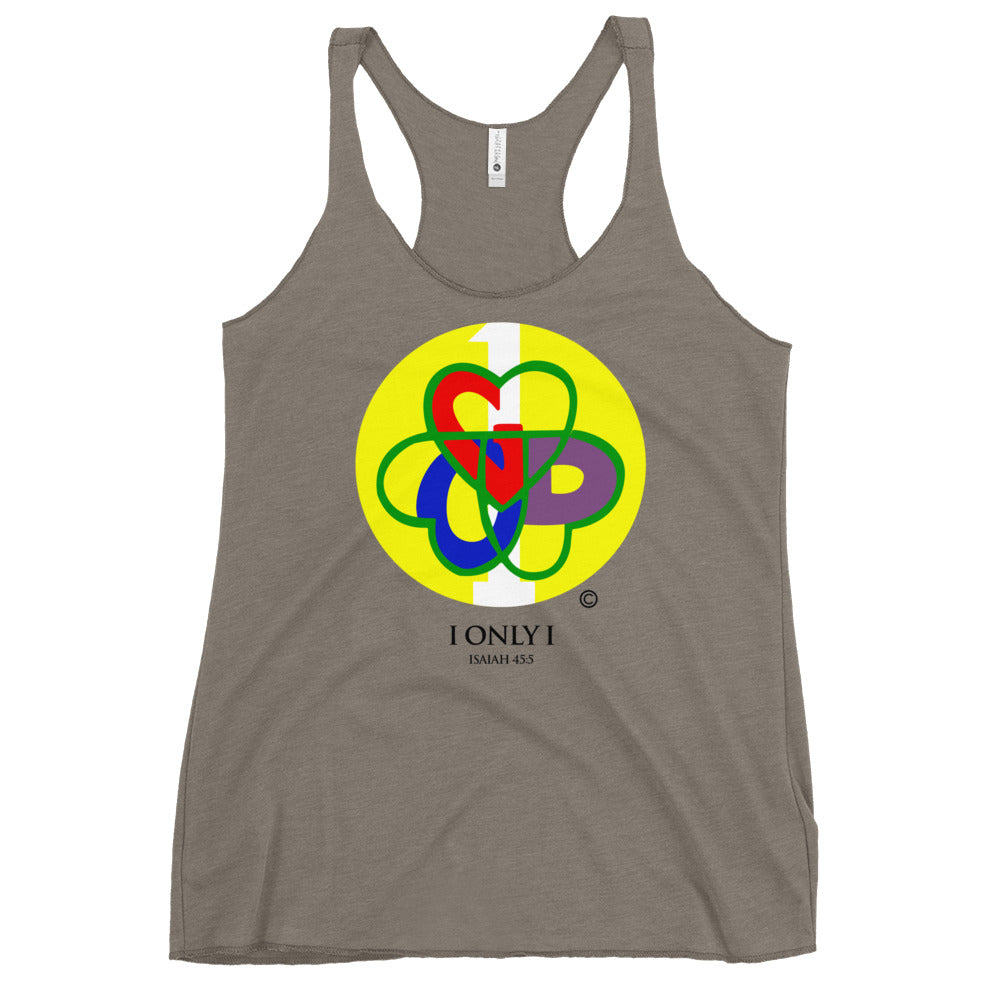 I Only I Women's Racerback Tank