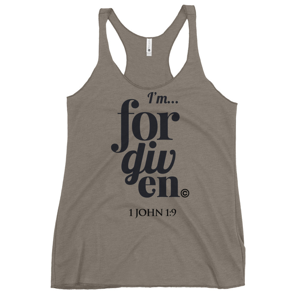 I'm Forgiven Women's Racerback Tank