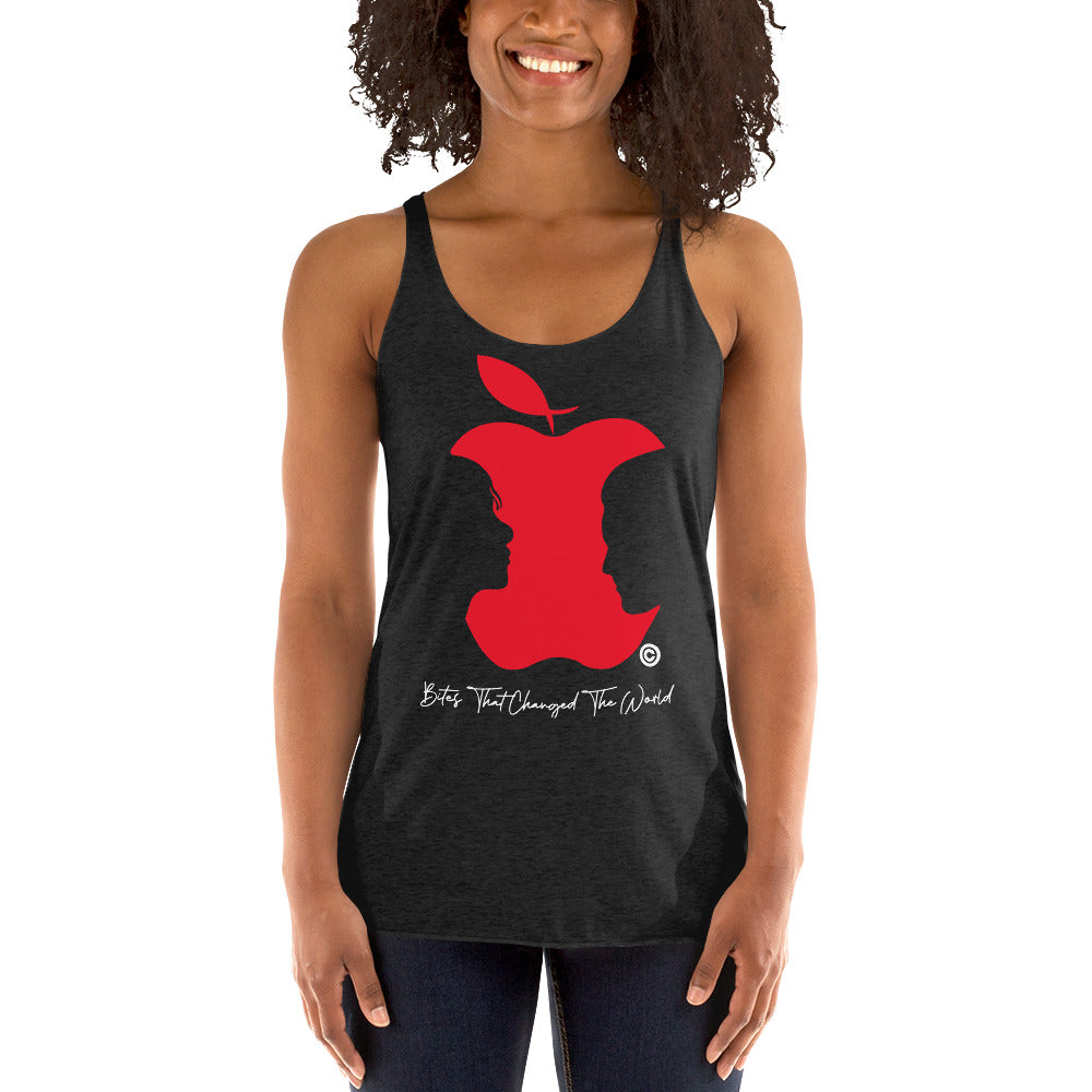 Bites That Changed the World V2 Women's Racerback Tank