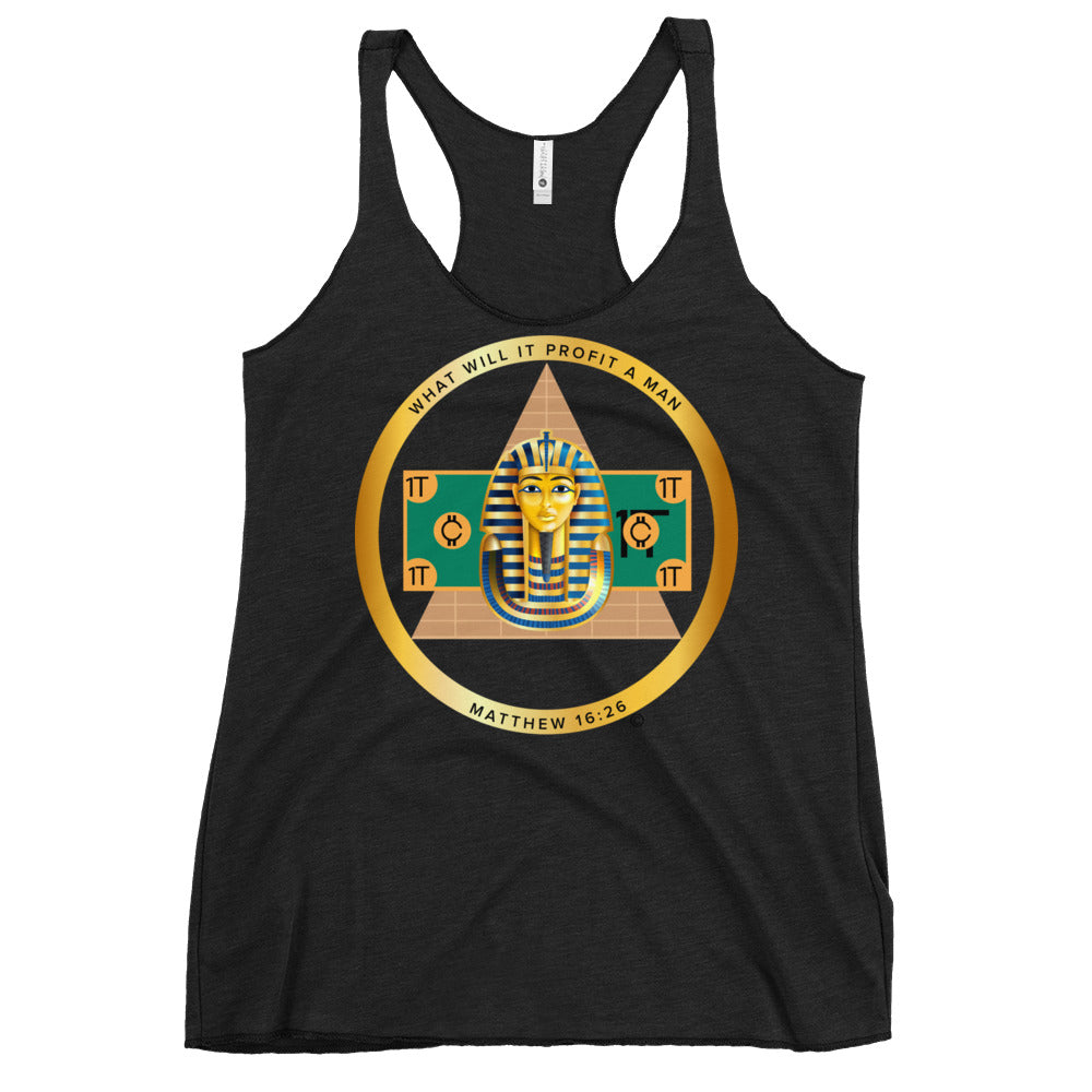 Matthew 16:26 Women's Racerback Tank