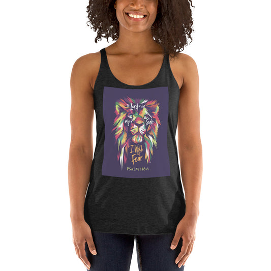 I Will Not Fear Women's Racerback Tank