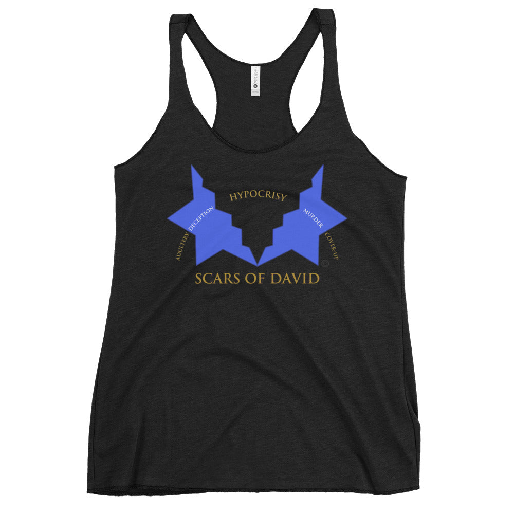 Scars of David Women's Racerback Tank