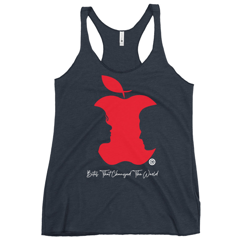 Bites That Changed the World V2 Women's Racerback Tank