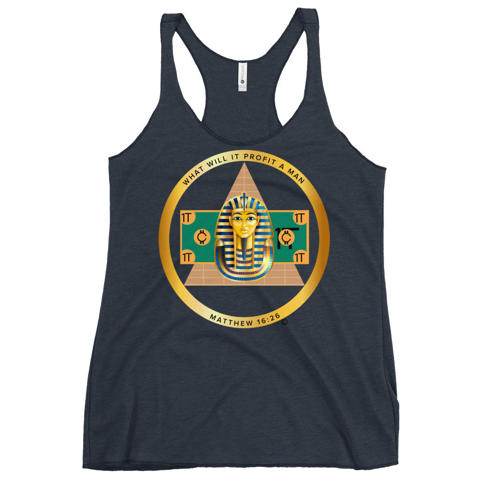Matthew 16:26 Women's Racerback Tank
