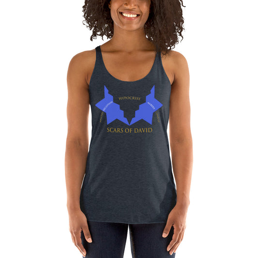 Scars of David Women's Racerback Tank