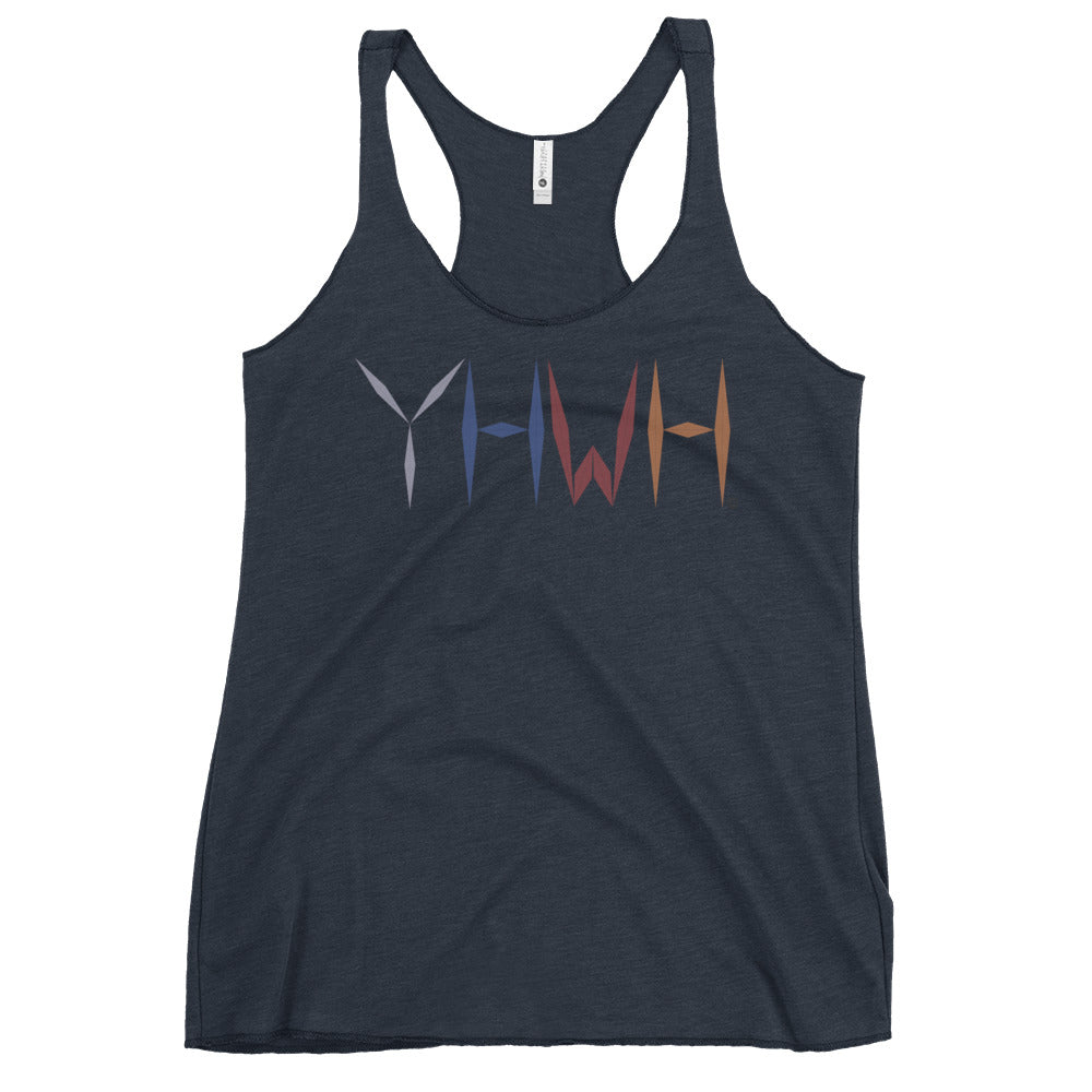 YHWH Women's Racerback Tank