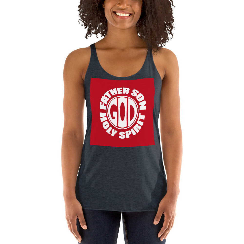 God Women's Racerback Tank