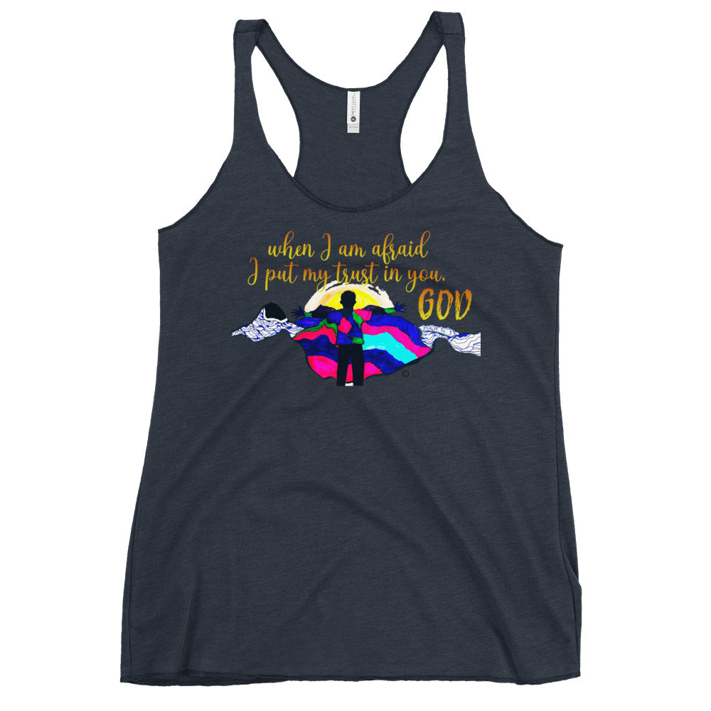 I Put My Trust in You Women's Racerback Tank