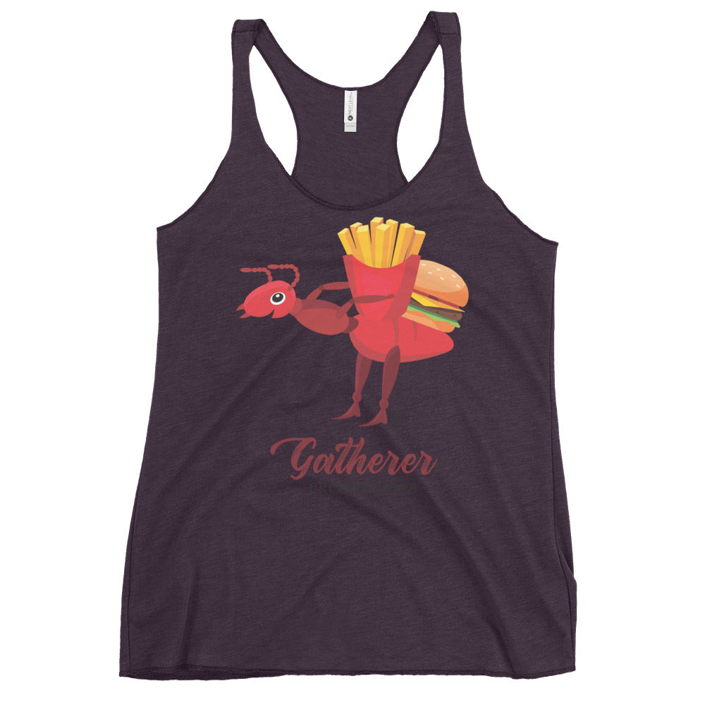 Gatherer Women's Colored Racerback Tank