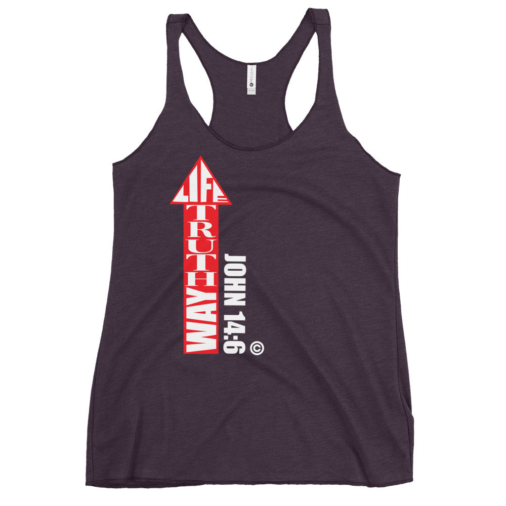 Way Truth Life Women's Racerback Tank