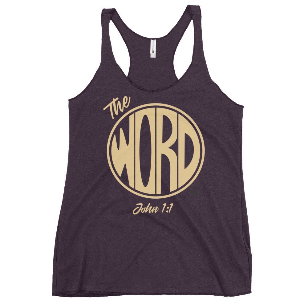The Word Women's Racerback Tank