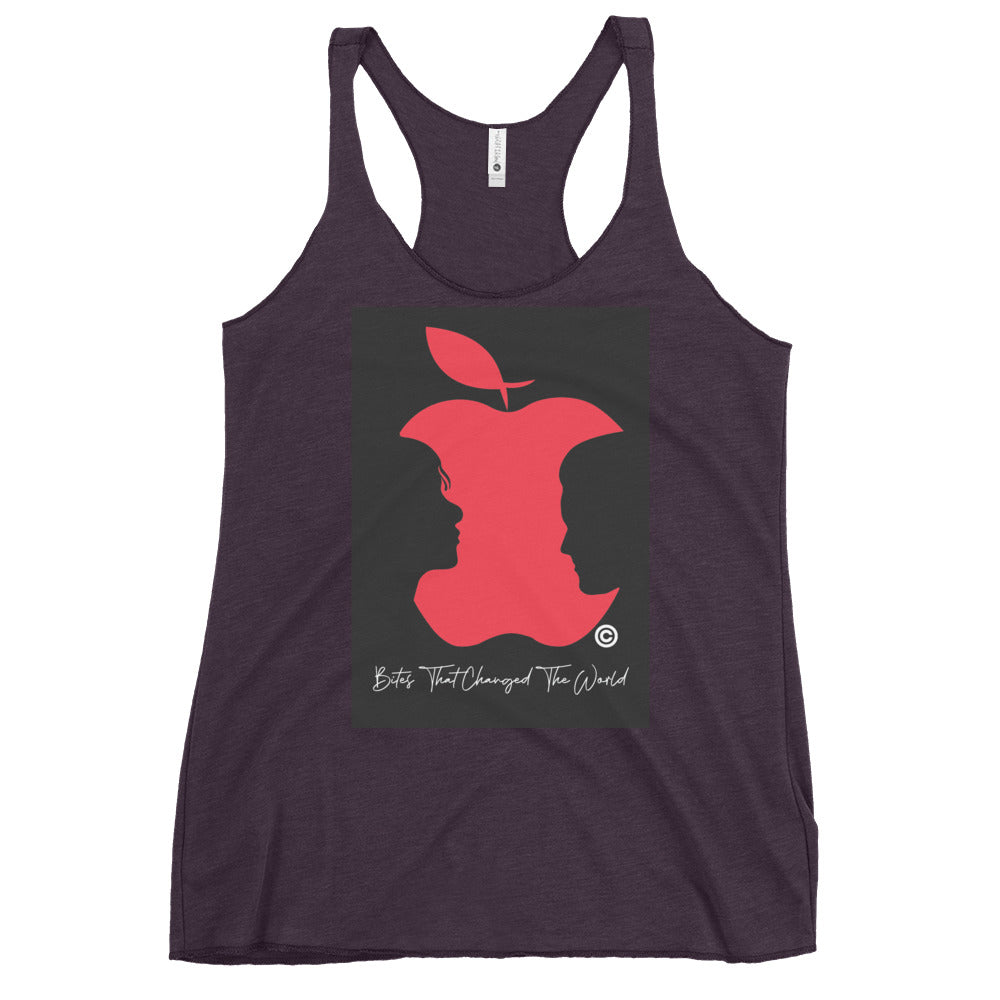 Bites That Changed the World Women's Racerback Tank