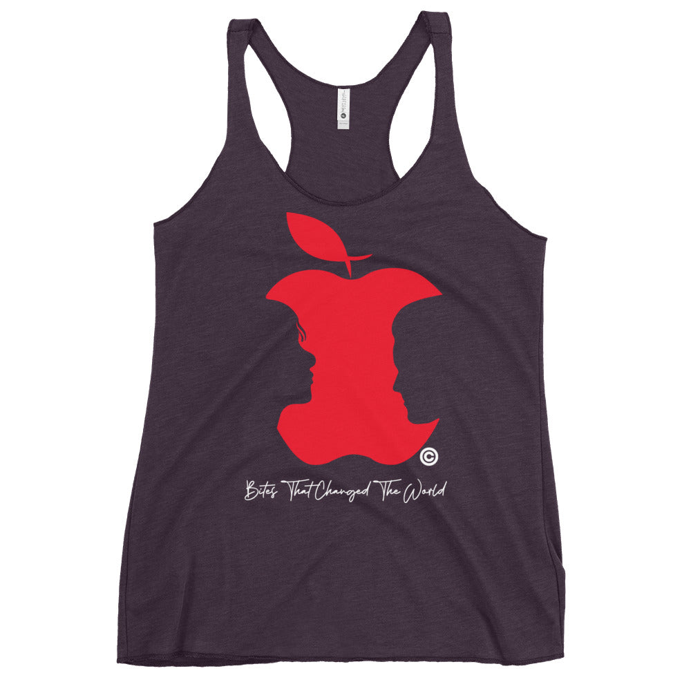 Bites That Changed the World V2 Women's Racerback Tank