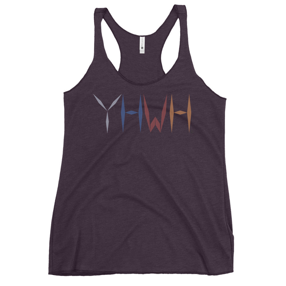 YHWH Women's Racerback Tank