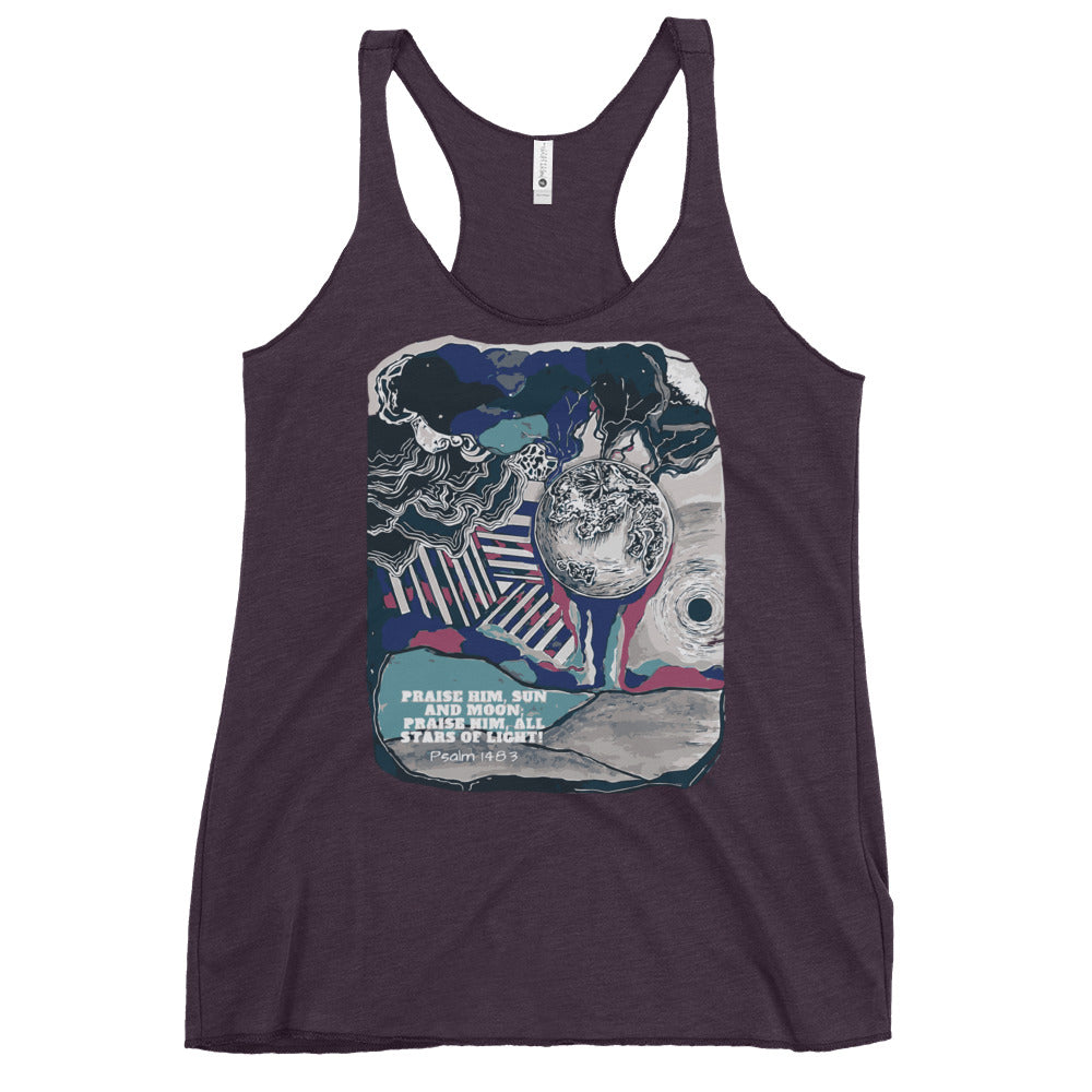 Praise Him Women's Racerback Tank