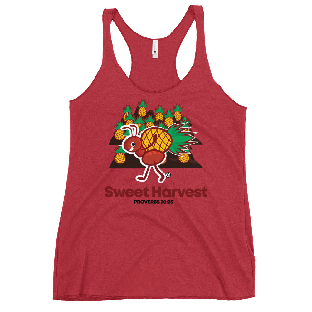Sweet Harvest Women's Colored Racerback Tank