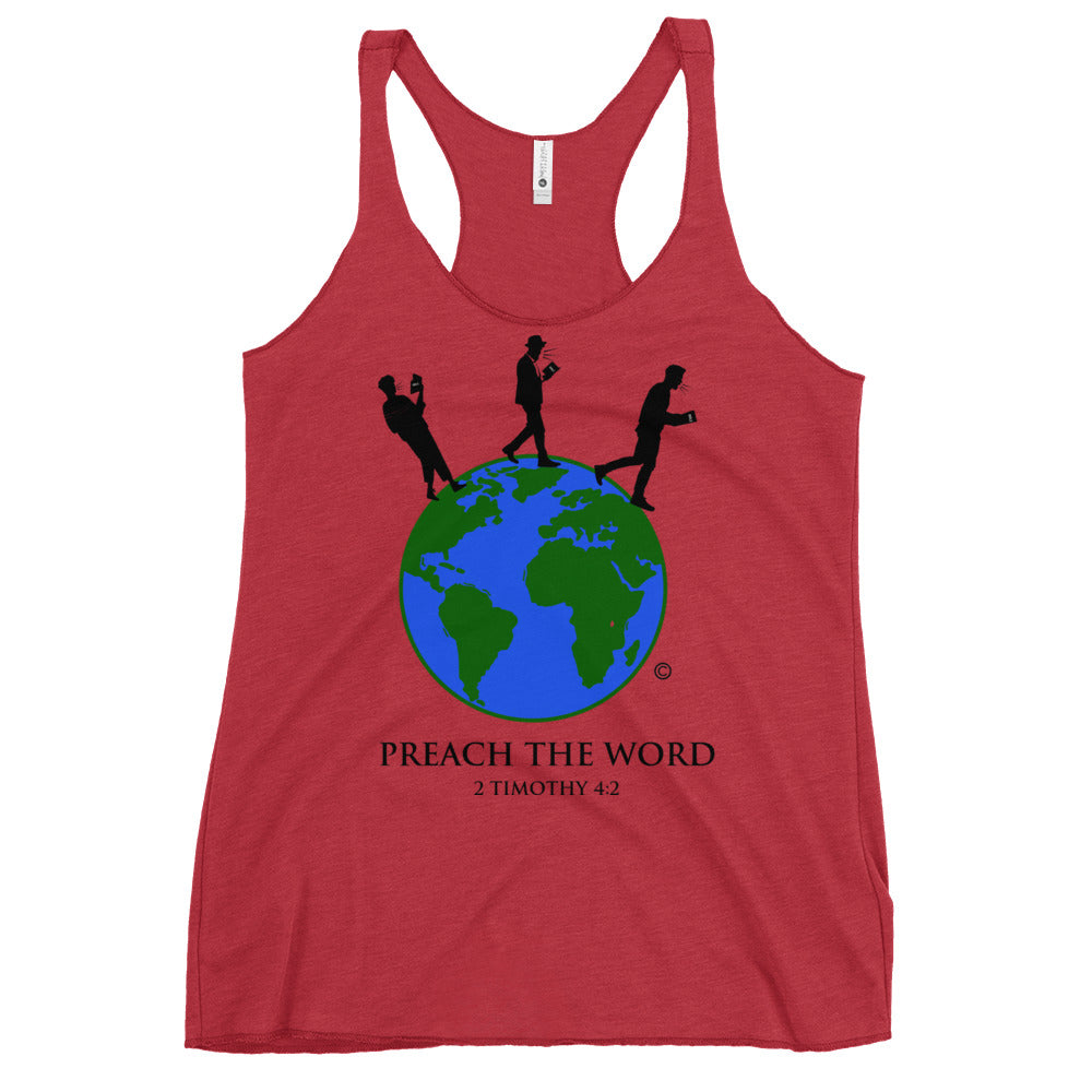 Preach the Word Women's Racerback Tank