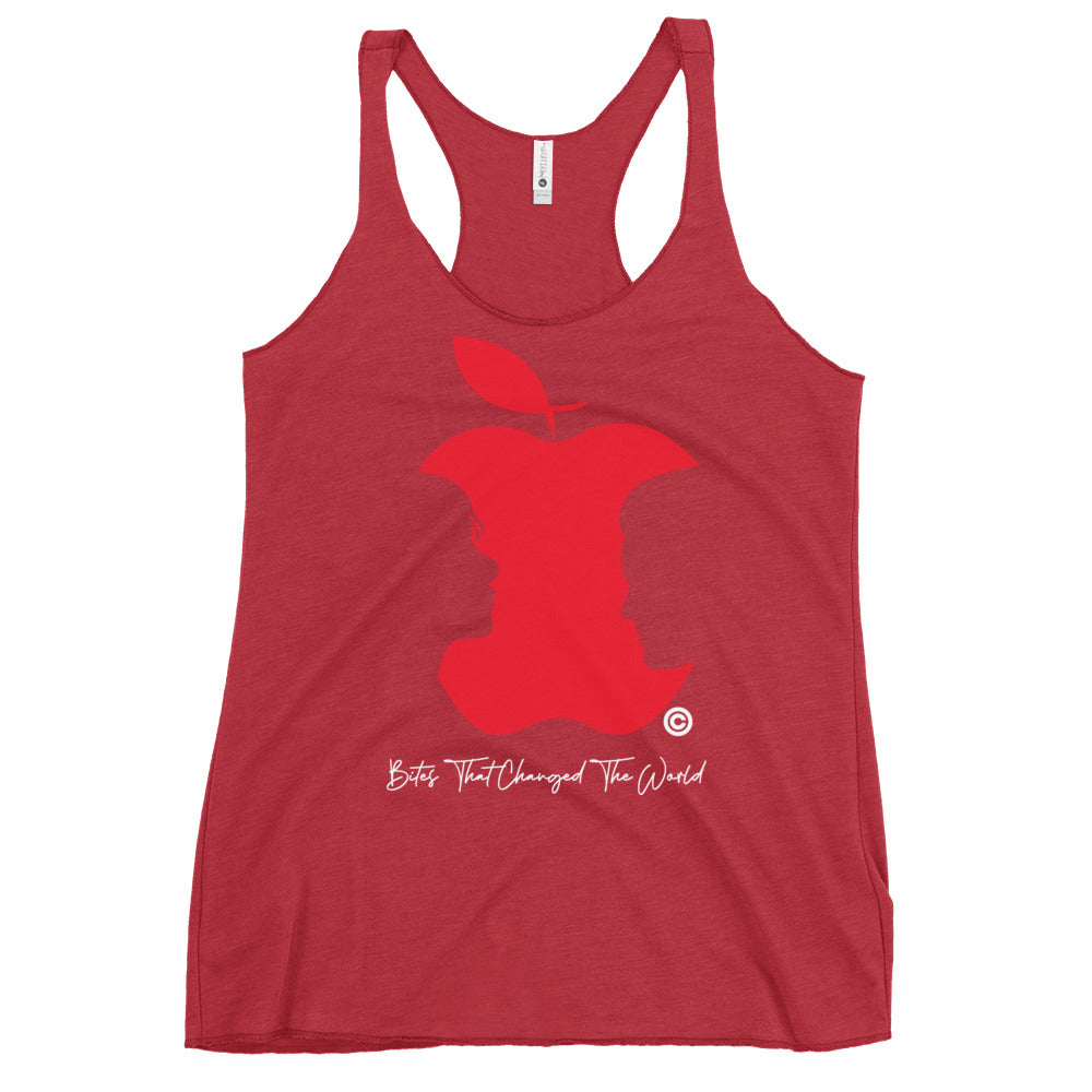 Bites That Changed the World V2 Women's Racerback Tank