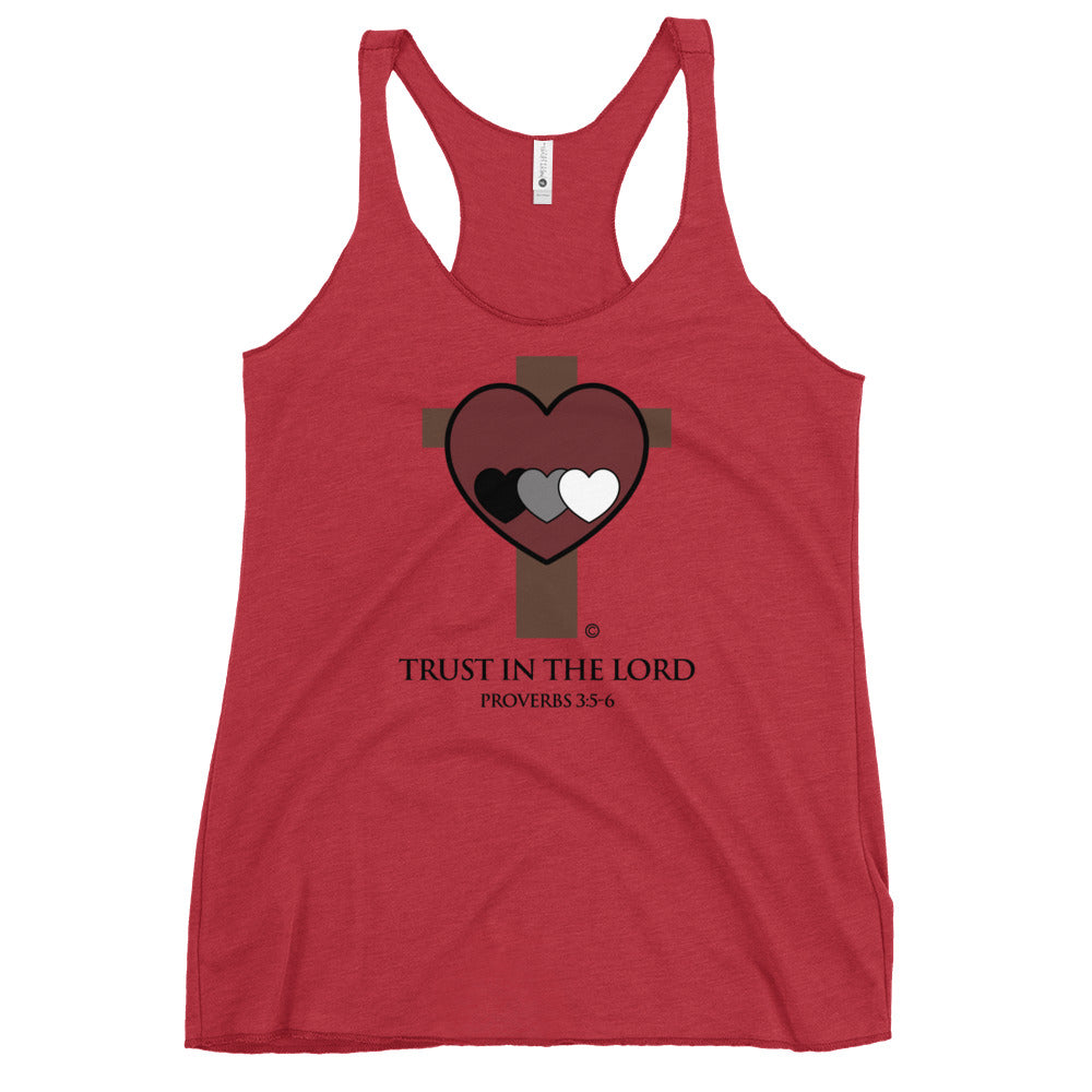 Trust in the Lord Women's Racerback Tank