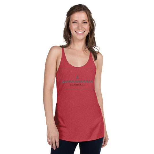 Jesus and the Twelve Women's Racerback Tank