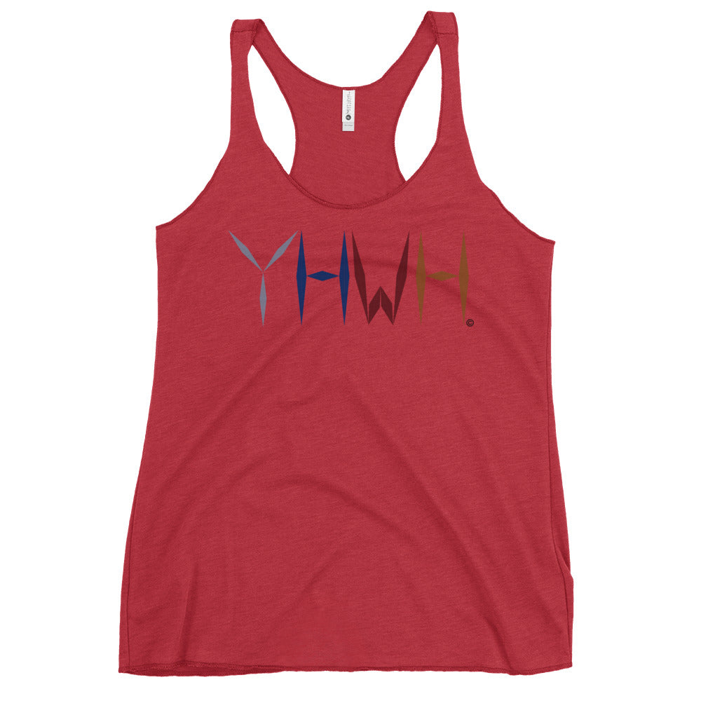 YHWH Women's Racerback Tank
