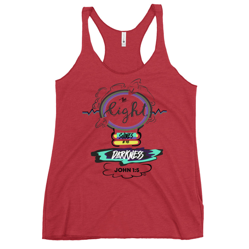 Light in the Darkness Women's Racerback Tank