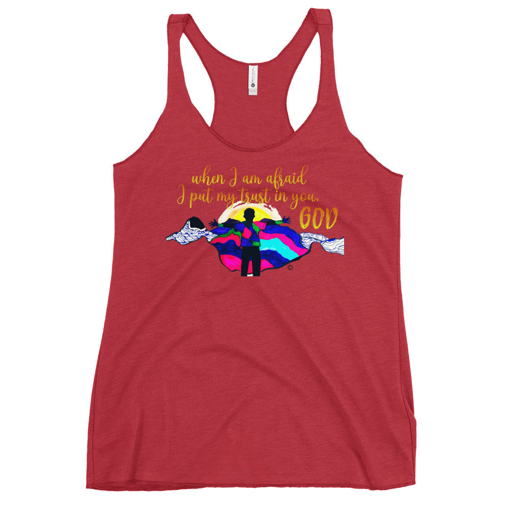 I Put My Trust in You Women's Racerback Tank