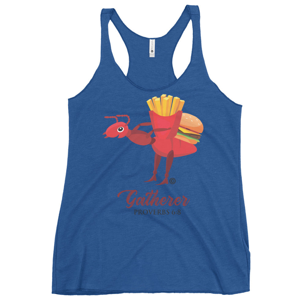 Gatherer Women's Colored Racerback Tank