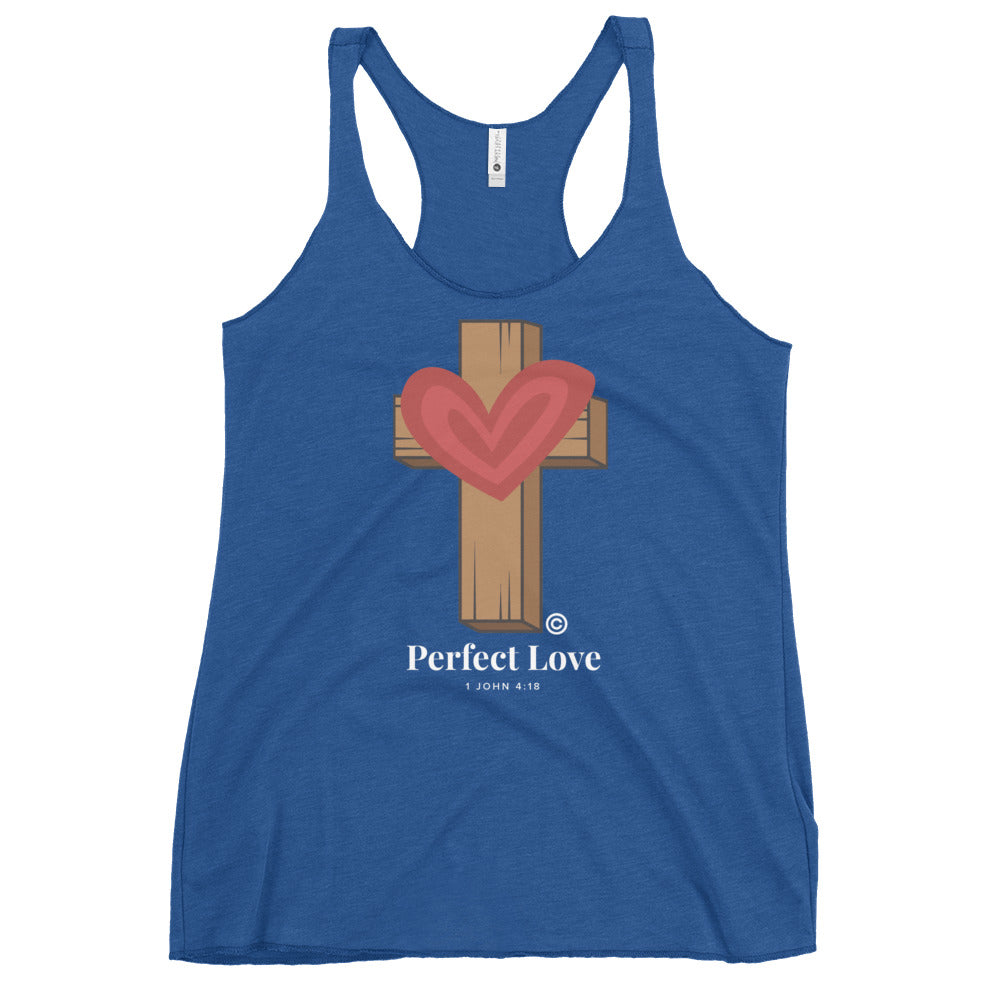 Perfect Love Colored Women's Racerback Tank