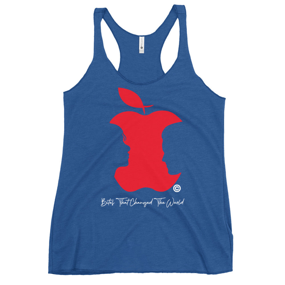 Bites That Changed the World V2 Women's Racerback Tank
