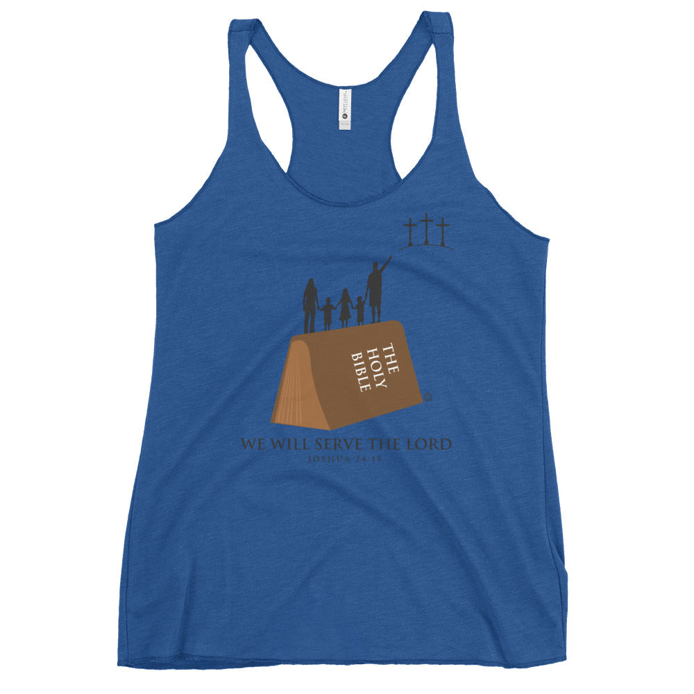 Serve the Lord Women's Racerback Tank