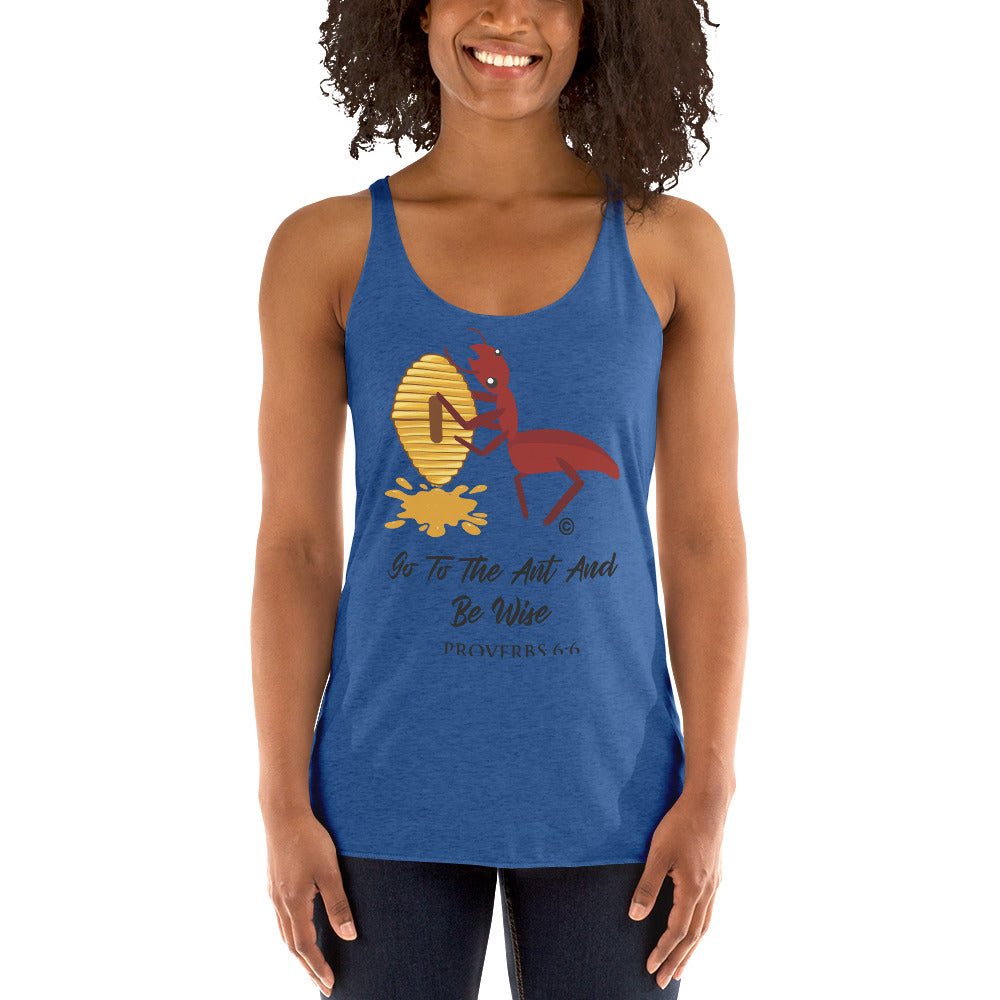 Be Wise Women's Racerback Tank