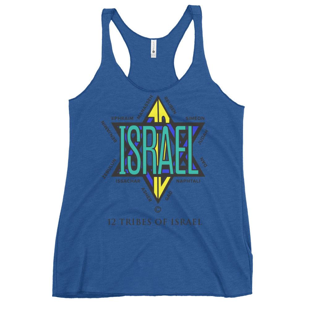 12 Tribes of Israel Women's Racerback Tank