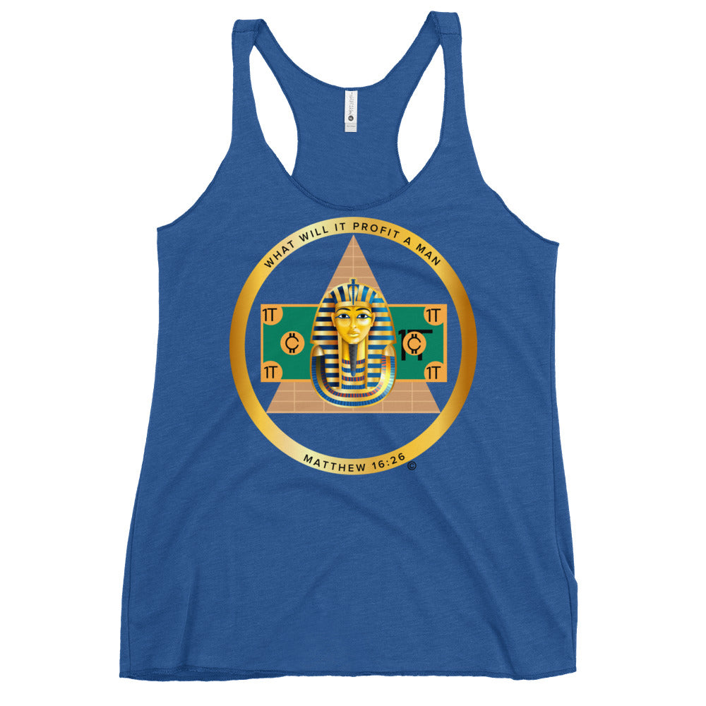 Matthew 16:26 Women's Racerback Tank