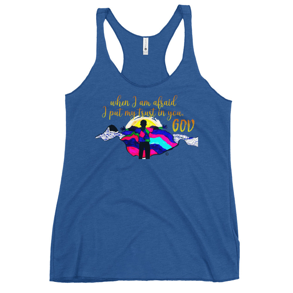 I Put My Trust in You Women's Racerback Tank