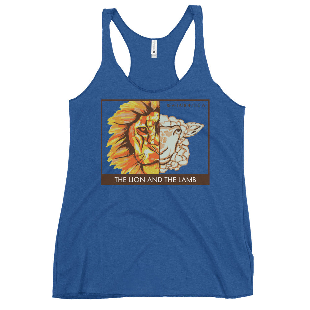 The Lion and the Lamb Women's Racerback Tank