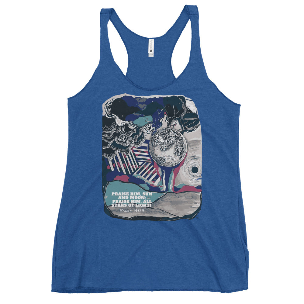 Praise Him Women's Racerback Tank