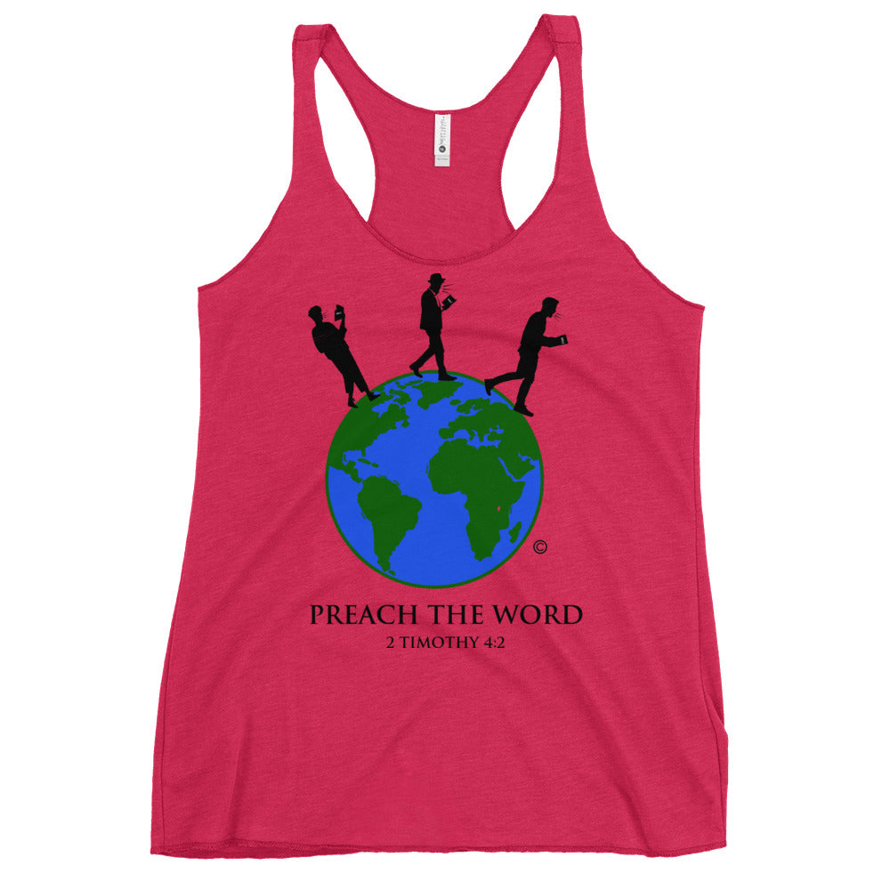 Preach the Word Women's Racerback Tank