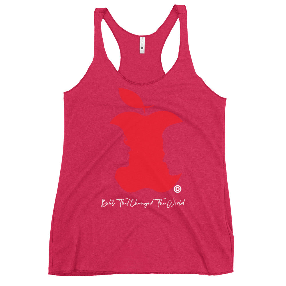 Bites That Changed the World V2 Women's Racerback Tank
