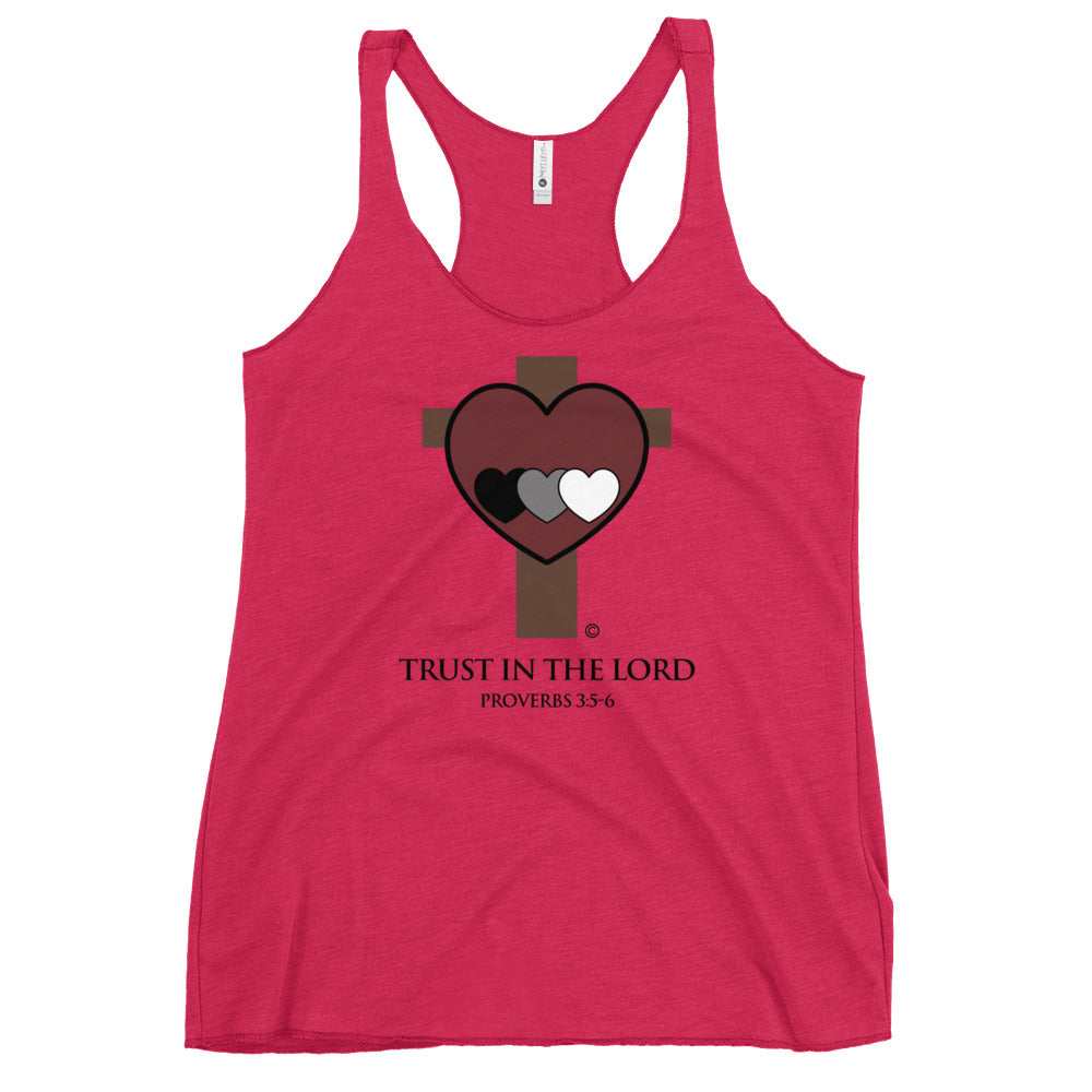Trust in the Lord Women's Racerback Tank