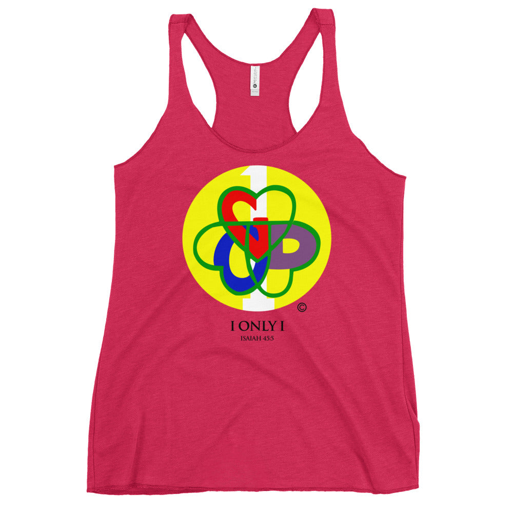 I Only I Women's Racerback Tank