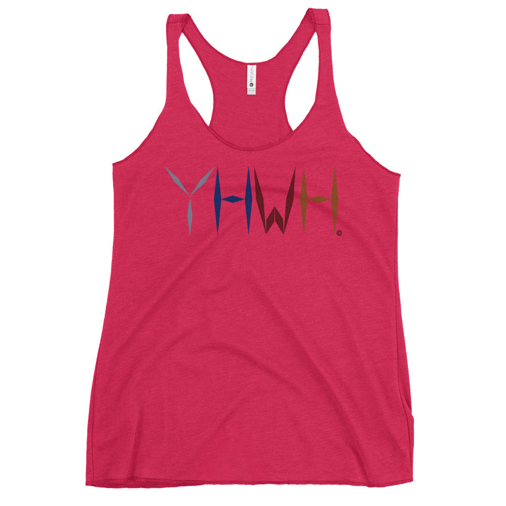 YHWH Women's Racerback Tank
