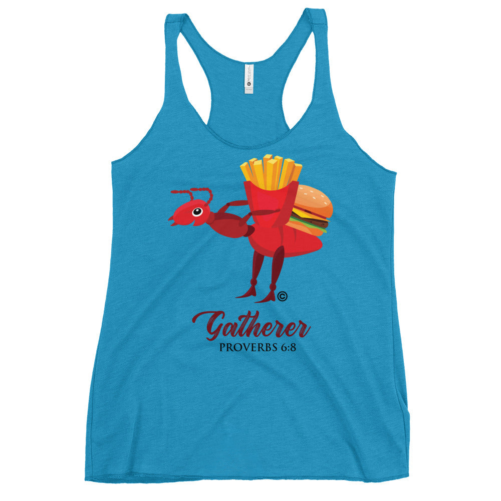 Gatherer Women's Colored Racerback Tank