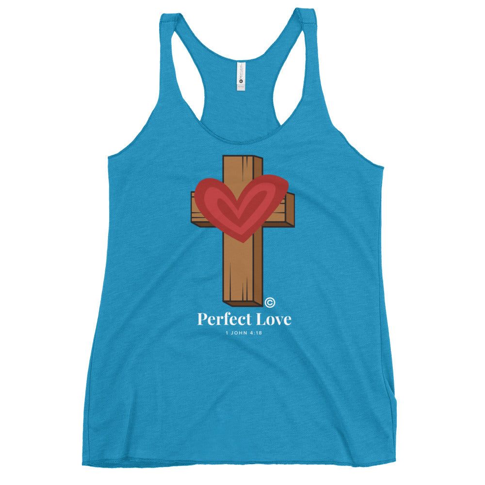 Perfect Love Colored Women's Racerback Tank