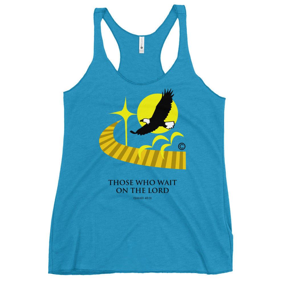 Those Who Wait on the Lord Women's Racerback Tank