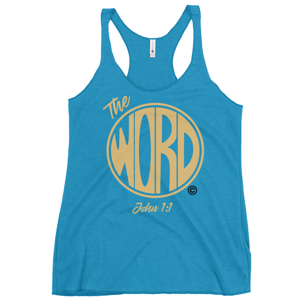 The Word Women's Racerback Tank