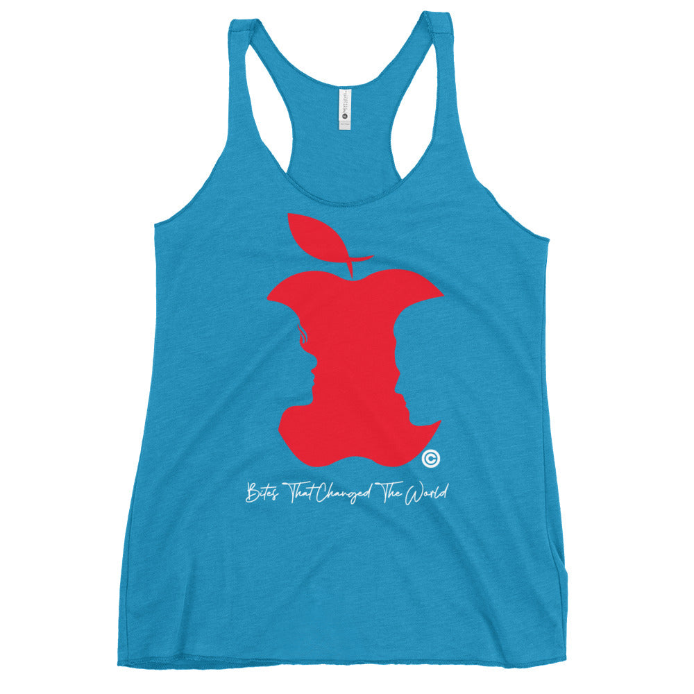 Bites That Changed the World V2 Women's Racerback Tank