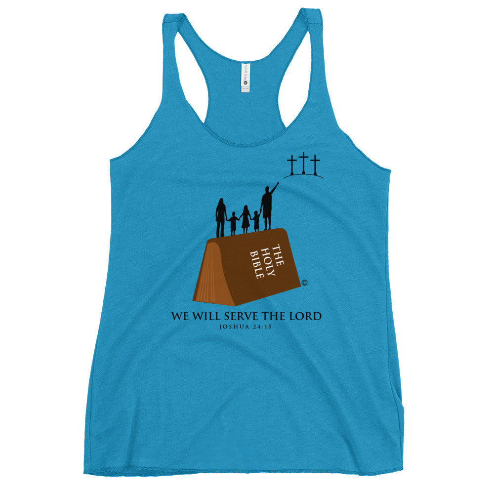 Serve the Lord Women's Racerback Tank